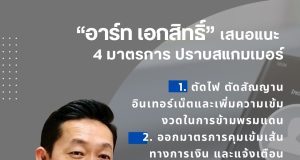 ถึงเวลาปกป้องคนไทยจากภัยออนไลน์! “อาร์ท เอกสิทธิ์” เสนอแนะ 4 ขั้นตอน ปราบสแกมเมอร์อย่างจริงจัง
