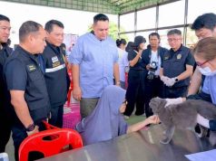 อามินทร์ ลงพื้นที่ จ.นนทบุรี ให้บริการ ทำหมันสุนัข-แมว ลดภาระเจ้าของ