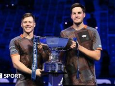 ATP Finals: เฮนรี่ แพตเทน จากอังกฤษ คว้าแชมป์คู่แรกหลังจบการแข่งขันที่เมืองตูริน