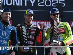 MotoGP: Marco Bezzecchi ชาวอิตาลีชนะการแข่งขันรอบสุดท้ายของฤดูกาลที่บาเลนเซีย