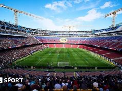 บาร์เซโลน่า: สโมสรลาลีกาเตรียมกลับสู่คัมป์นูหลังจากสองปีครึ่ง