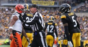 จามาร์ เชส ผู้รับของเบงกอลส์ ถูก NFL สั่งแบน 1 เกม ฐานถ่มน้ำลายใส่จาเลน แรมซีย์ของสตีลเลอร์ส