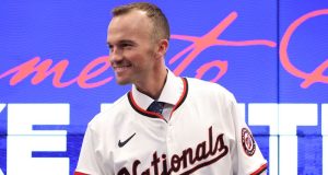 ผู้จัดการทีมคนใหม่ของ Washington Nationals เผยรายละเอียดว่าเขาได้เป็นพ่อและเป็น MLB ได้อย่างไร