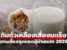 เช็กข่าวชัวร์ : กินถั่วเหลือง น้ำเต้าหู้ เสี่ยงมะเร็งเต้านมจริงหรือไม่? หมอเจดมาเฉลยแล้ว