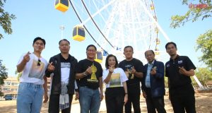 มนพร พร้อมเปิด ชิงช้าสวรรค์ แม่โขงริเวอร์อาย แลนด์มาร์กใหม่นครพนม