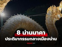 ประติมากรรมน่านนาคา ศิลปินและ UrbanKraft ร่วมเล่าเรื่องศรัทธา–ชุมชน บนถนนกลางเมืองน่าน