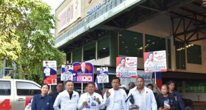 พรรคปวงชนไทย เขต 7 ลงพื้นที่ตลาด พบประชาชนรับฟังปัญหา